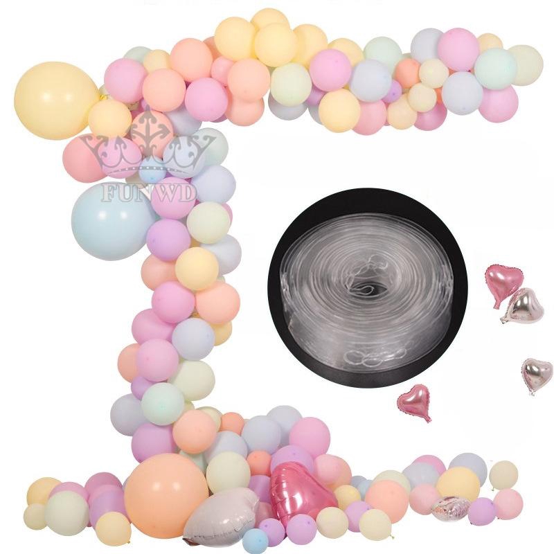 Bộ 2 cuộn dải gắn bong bóng trong suốt 5m bằng nhựa