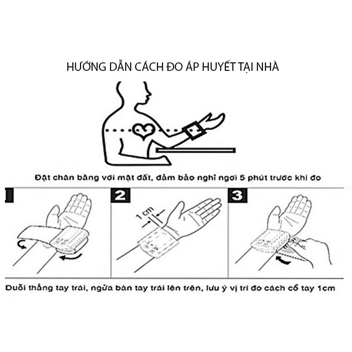 Máy Đo Huyết Áp Cổ Tay OMROM HEM-6181