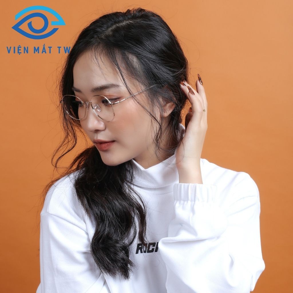 Kính cận nam nữ gọng siêu mảnh nhiều màu lựa chọn Vienmattw1.Official - 29183 + Nhận cắt CẬN VIỄN LOẠN chất lượng cao