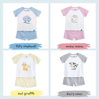 Bộ Cộc Tay Organic Cotton Mompa MP2 • 1Y 2Y 3Y 4Y • Choding Home