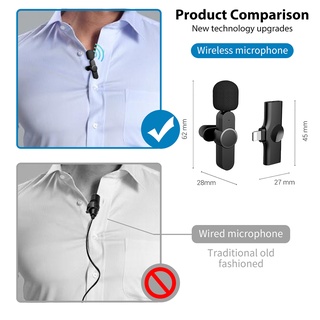 QKZ M9 wireless 2.4G microphone (Type-C+IOS OTG) two-in-one universal