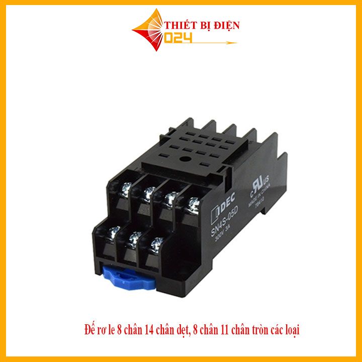 Đế rơ le 8 chân 14 chân dẹt, 8 chân 11 chân tròn các loại