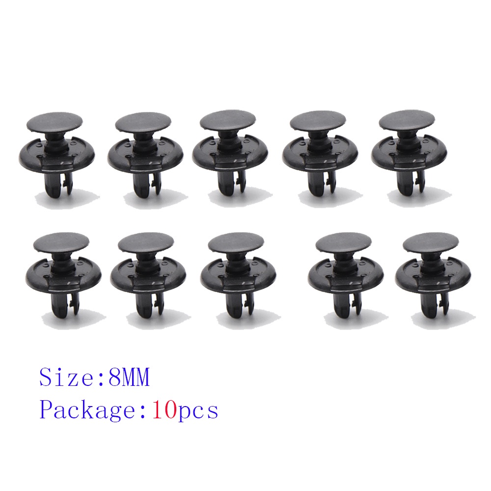 TOYOTA Set 50 Đinh Tán 8MM Bằng Nhựa Phụ Tùng Cho Xe Ô Tô BMW