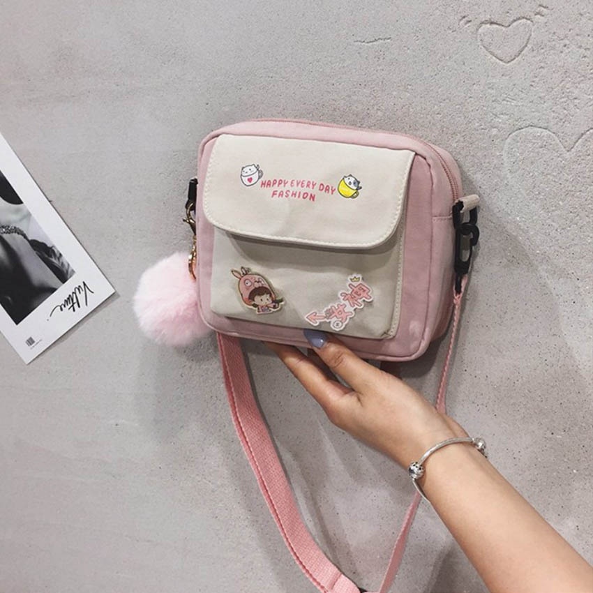 Túi đeo chéo nữ T1029 - túi xách nữ đeo chéo thời trang rất dễ thương - NASI Store