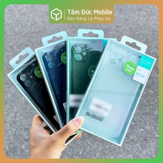 Ốp lưng memumi siêu mỏng 0.3mm bảo vệ camera iphone 11 11promax 12 12pro 12promax