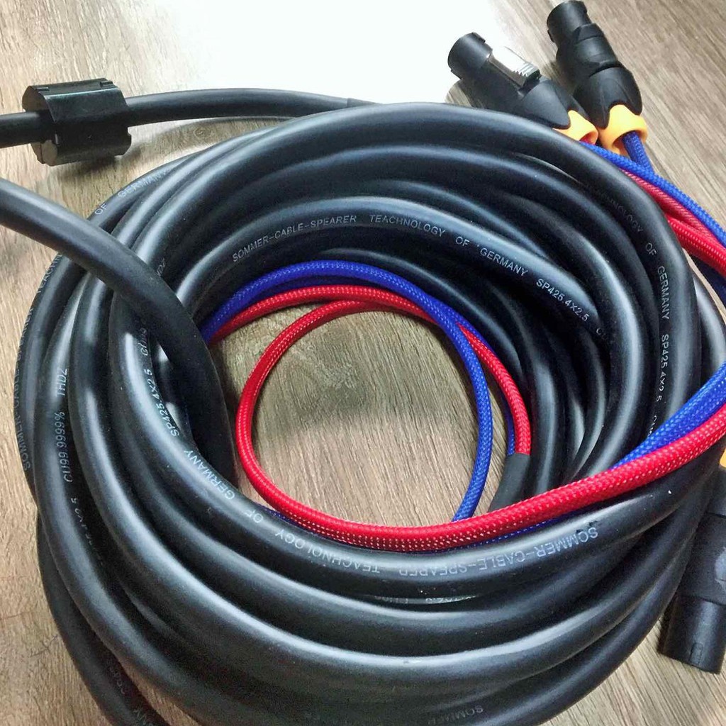 Dây loa 4 ruột 1.5mm dài 15m số lượng 01 dây