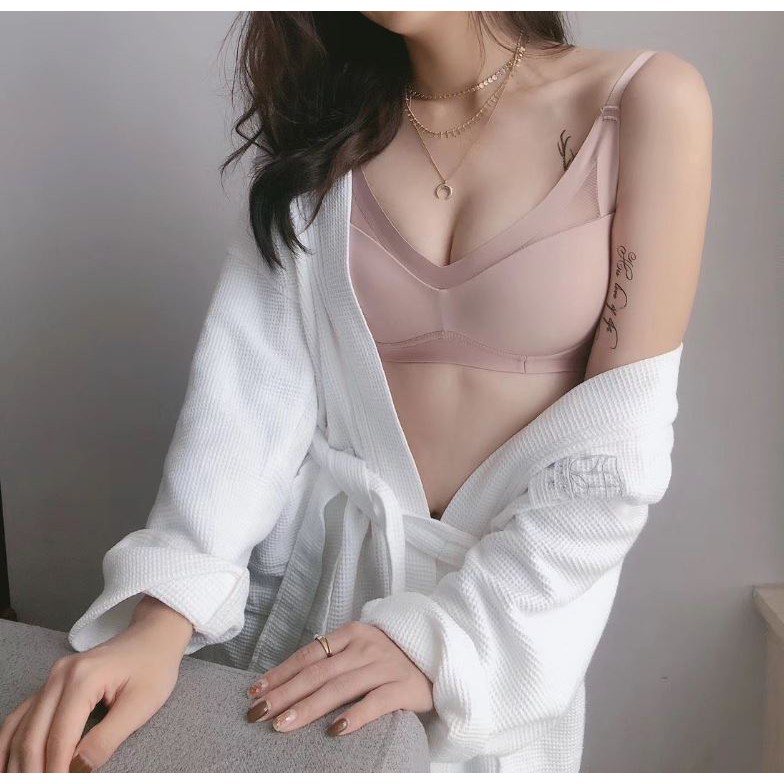 (Thanh lý) Áo Lót Không Gọng Đệm Mỏng Giấu Viền Phong Cách Nhật Bản B347