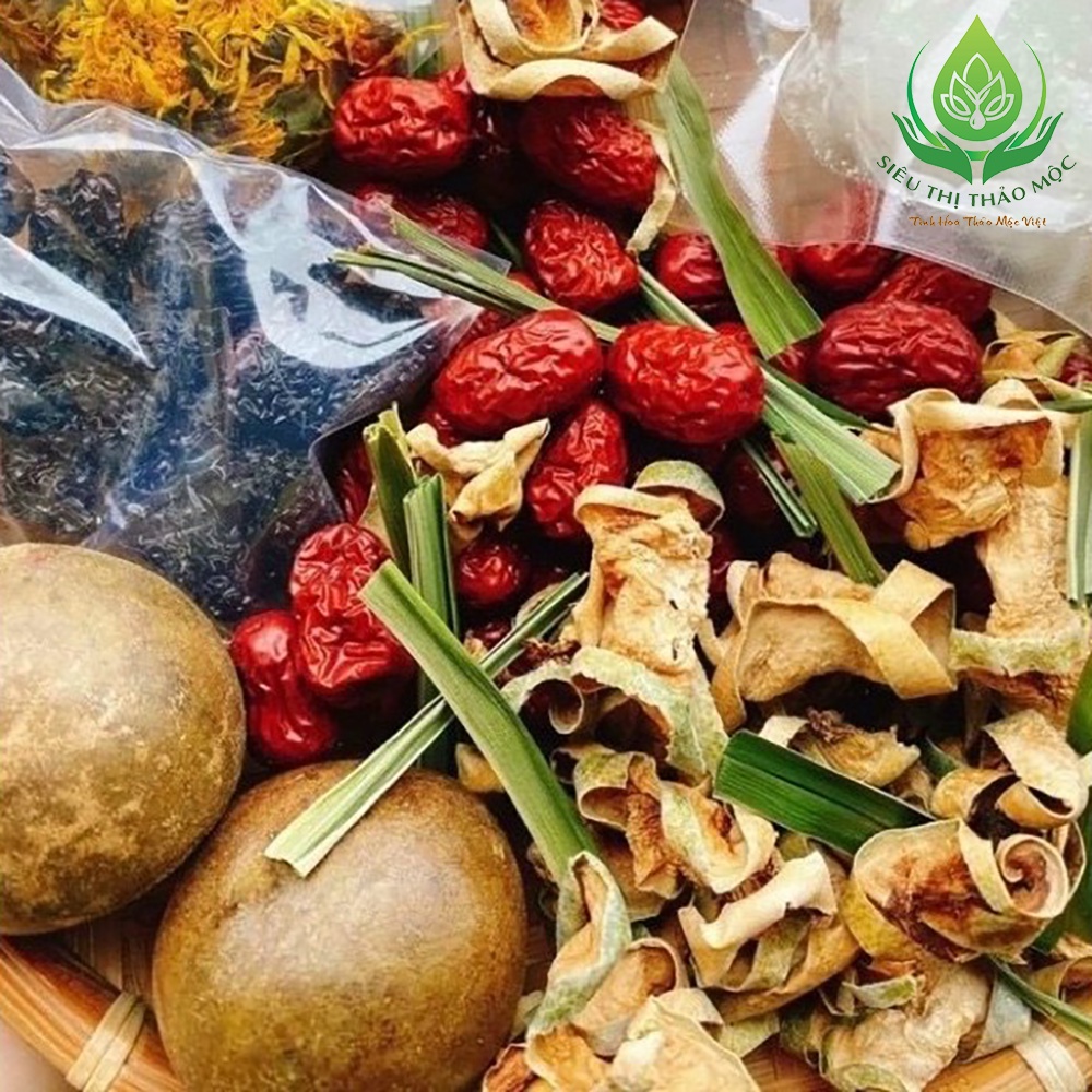✅[HÀNG CAO CẤP] Trà Sâm Bí Đao Hạt Chia Set Nấu 13 Vị Thanh Nhiệt Giải Độc Mát Gan