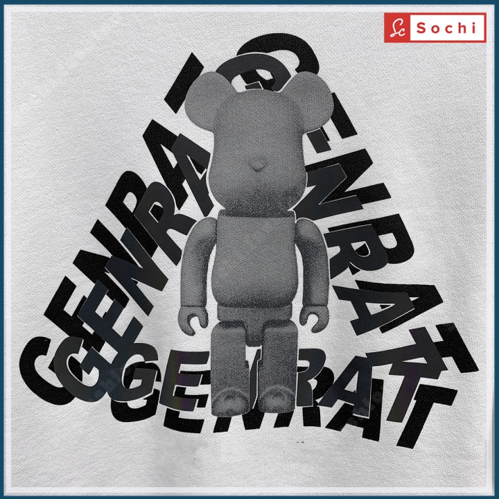 Áo nỉ dài tay nam, áo sweater giữ nhiệt rẻ đẹp, thời trang in GENRAT mã S.W801