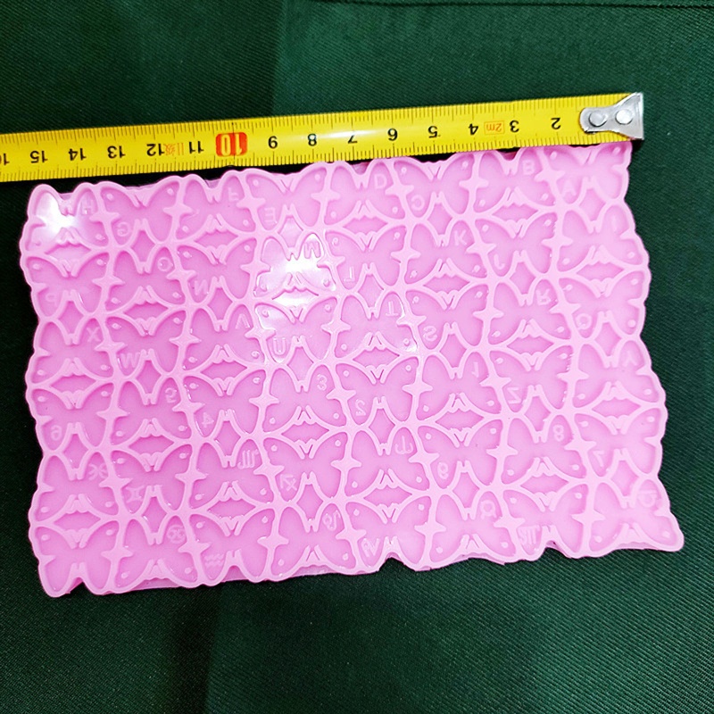 Khuôn Silicone Làm Mặt Vòng cổ / Móc Khóa Hình Chữ YOUYO DIY