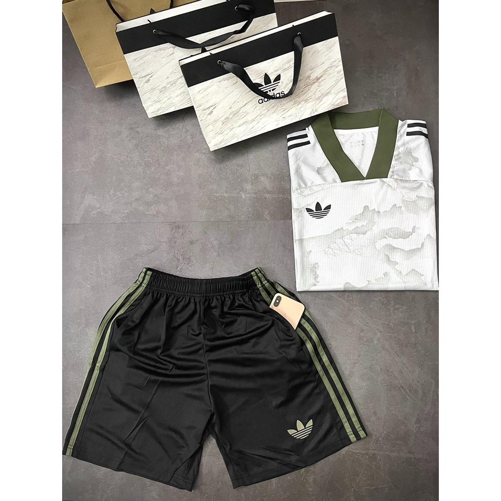 Áo bóng đá 🔥 Bộ HOA SEN ADIDAS phối màu - Cam kết Y Hình - Hàng xịn