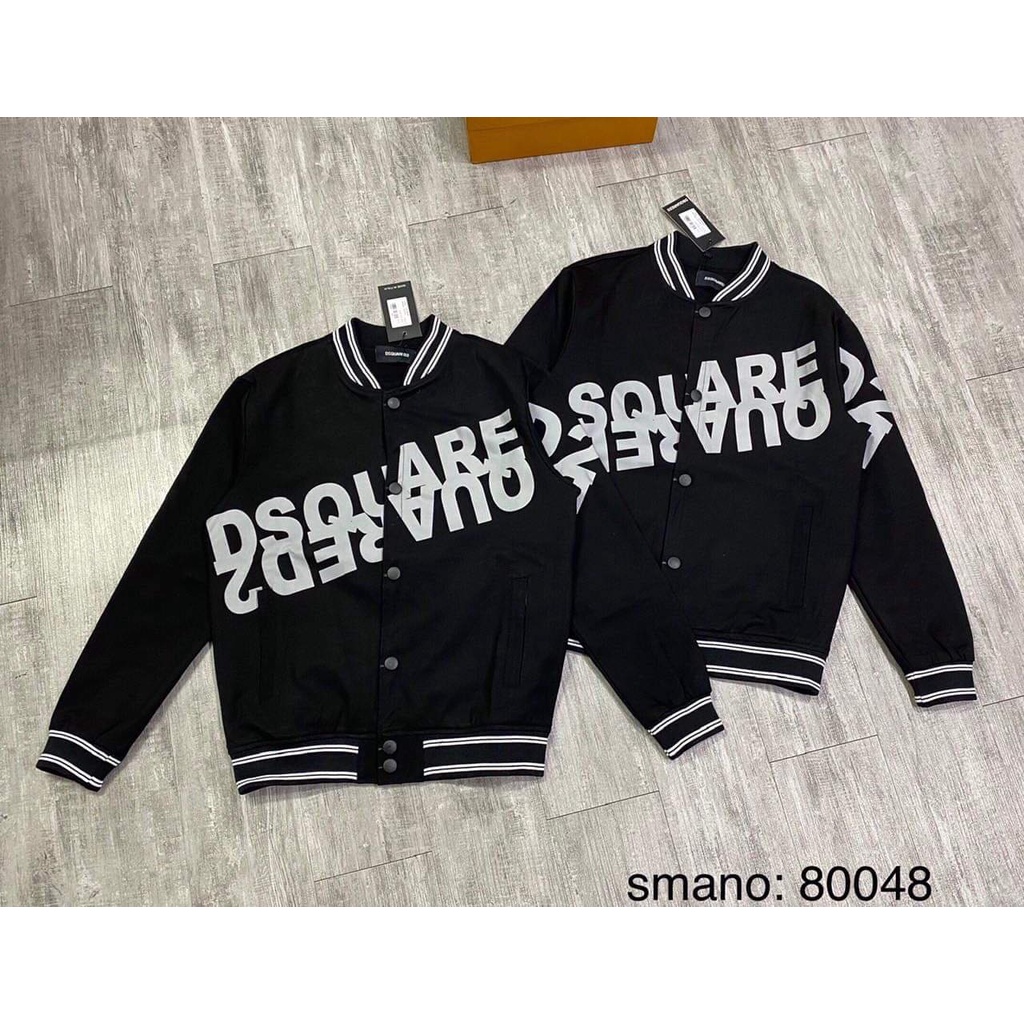 Áo Khoác Bomber Dsq2 , Áo Khoác Nỉ NAM NỮ ( không đẹp không lấy tiền ) kèm ảnh thật