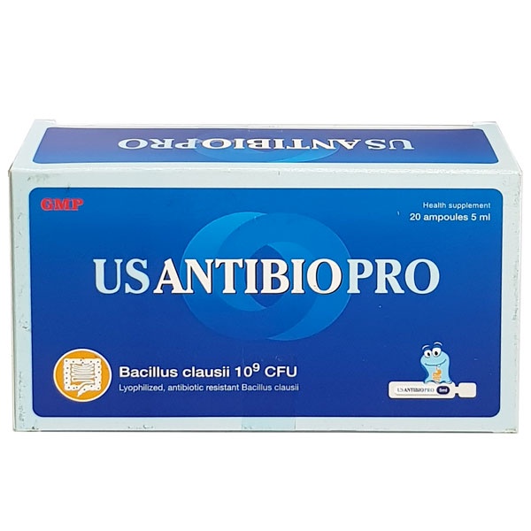 Men vi sinh Usantibiopro – Hỗ trợ giảm rối loạn tiêu hóa, ổn định đường ruột, tăng cường hấp thu dinh dưỡng