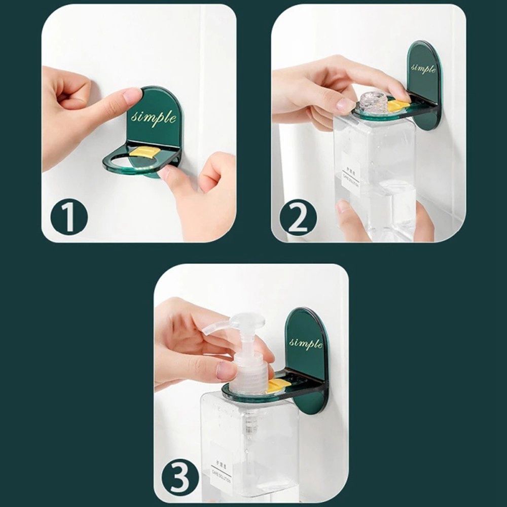 Giá Gắn Tường Không Cần Khoan Dùng Đựng Xà Phòng/Dầu Gội Tiện Dụng