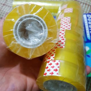Băng dính nhỏ loại dày 12 cuộn, Băng dính nhỏ văn phòng 10 cuộn
