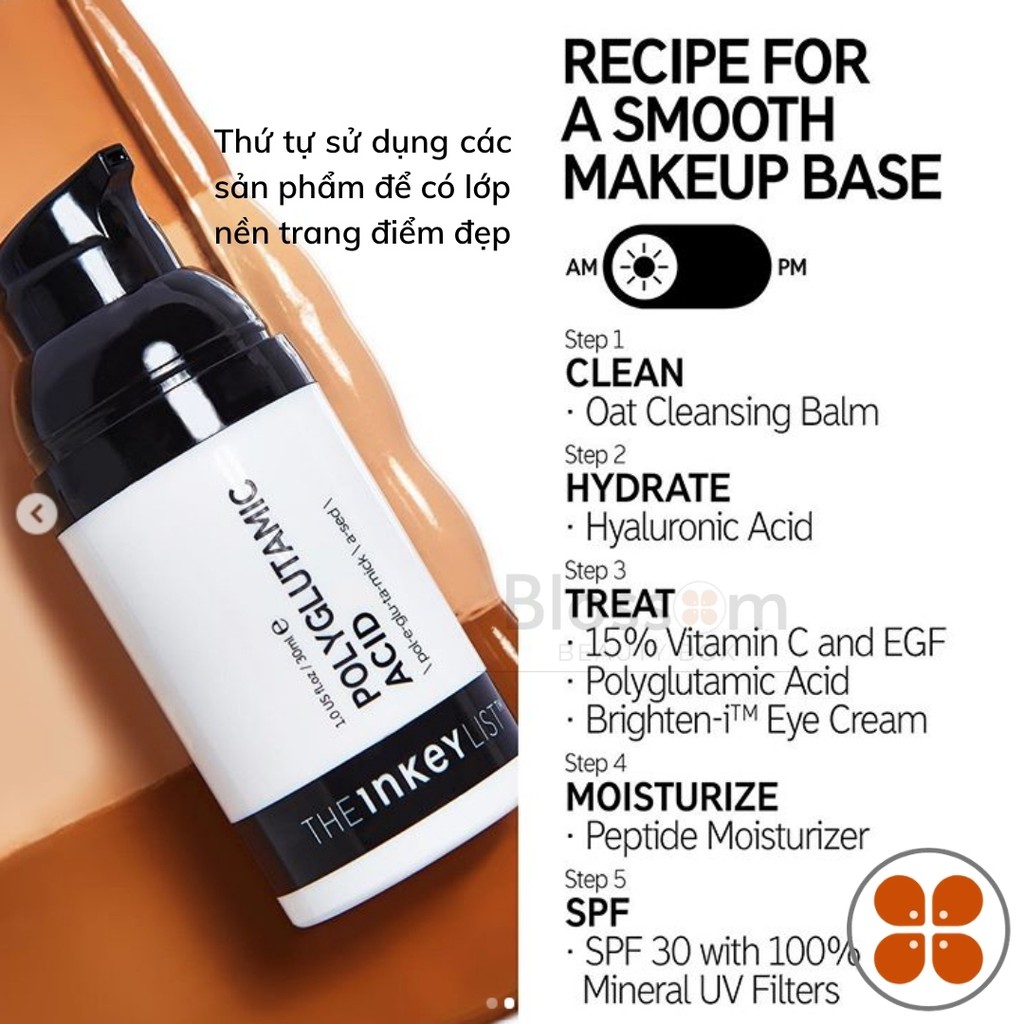 [Sephora US] Serum trắng sáng da 15% Vitamin C and EGF THE INKEY LIST