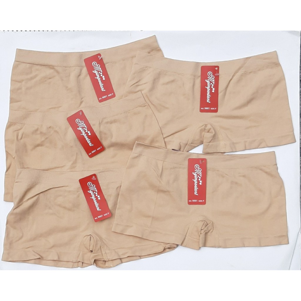01 Quần đùi short nữ Định Hình mặc trong váy Thun Lạnh 100% Poly Cotton thoáng mát Big size