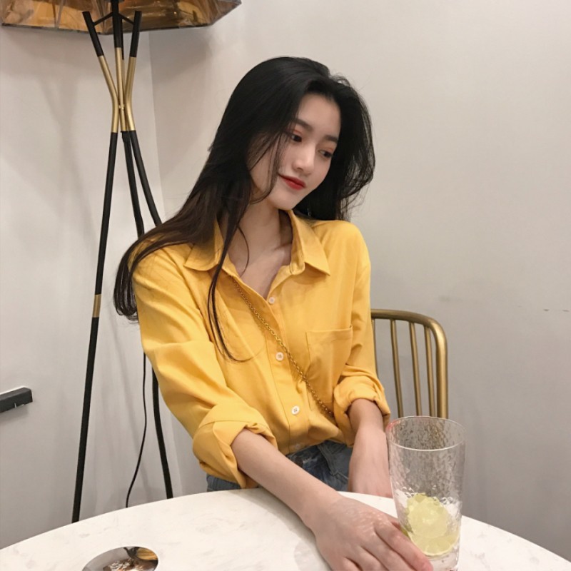 Áo sơ mi nữ tay dài kiểu Emilyshop