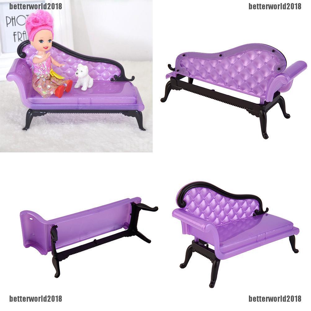 Ghế sofa Dài Trang Trí Nhà Búp Bê Đáng Yêu