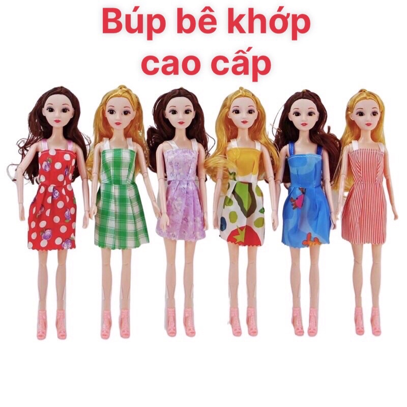 Đồ chơi búp bê váy ngắn có khớp cho bé xinh xắn