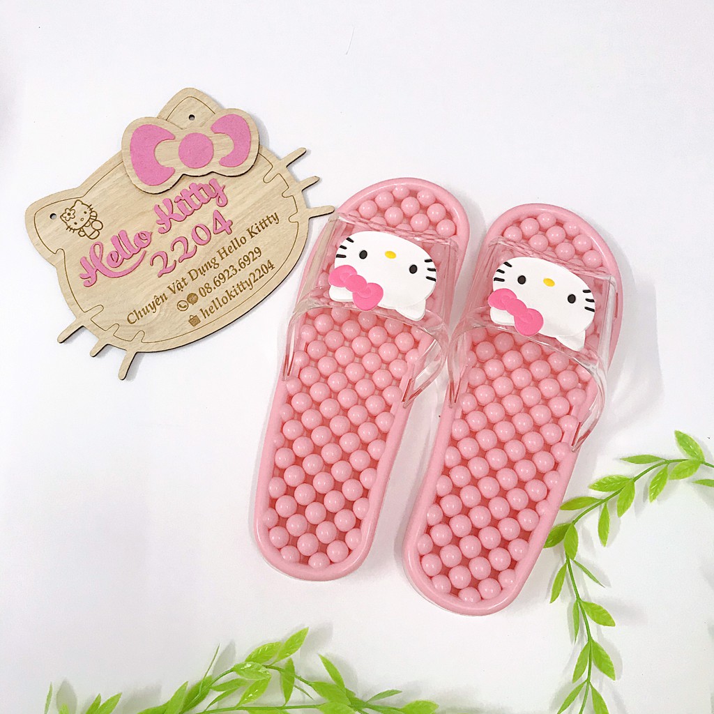 Dép đi trong nhà tắm chống trơn trượt Hello Kitty