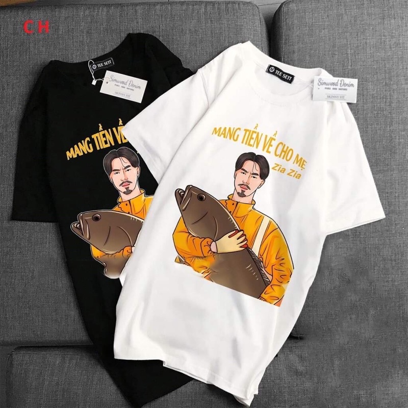 Áo Thun Trend Mang tiền về Áo new 100%Unisex nam nữ Hot 2022 Basic cotton loại 1 giá rẻ