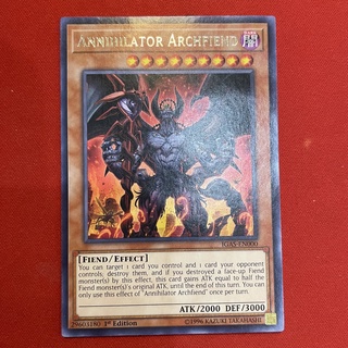 [Thẻ Bài Yugioh Chính Hãng] Annihilator Archfiend