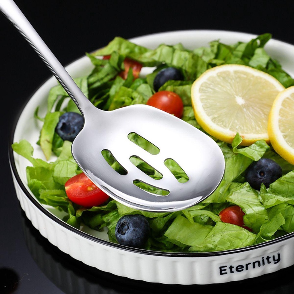 Muỗng Nấu Ăn Bằng Thép Không Gỉ Đa Năng Tiện Dụng Cho Nhà Bếp