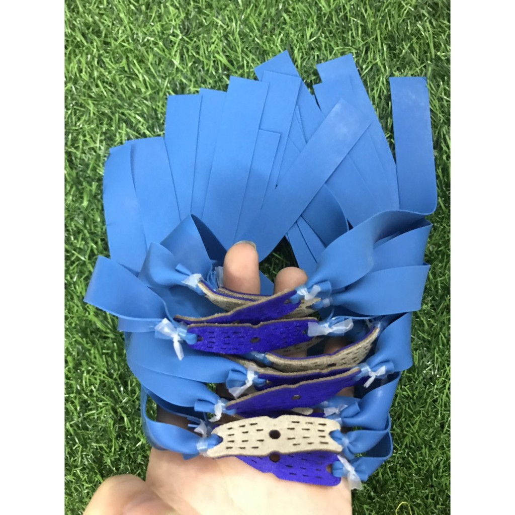 Dây ná cao su combo 10 bộ chun AE BAND buộc sẵn các kích thước 0.6-0.65-0.67-0.7-0.8-0.85mm