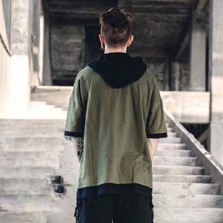 Áo hoodie tay lửng