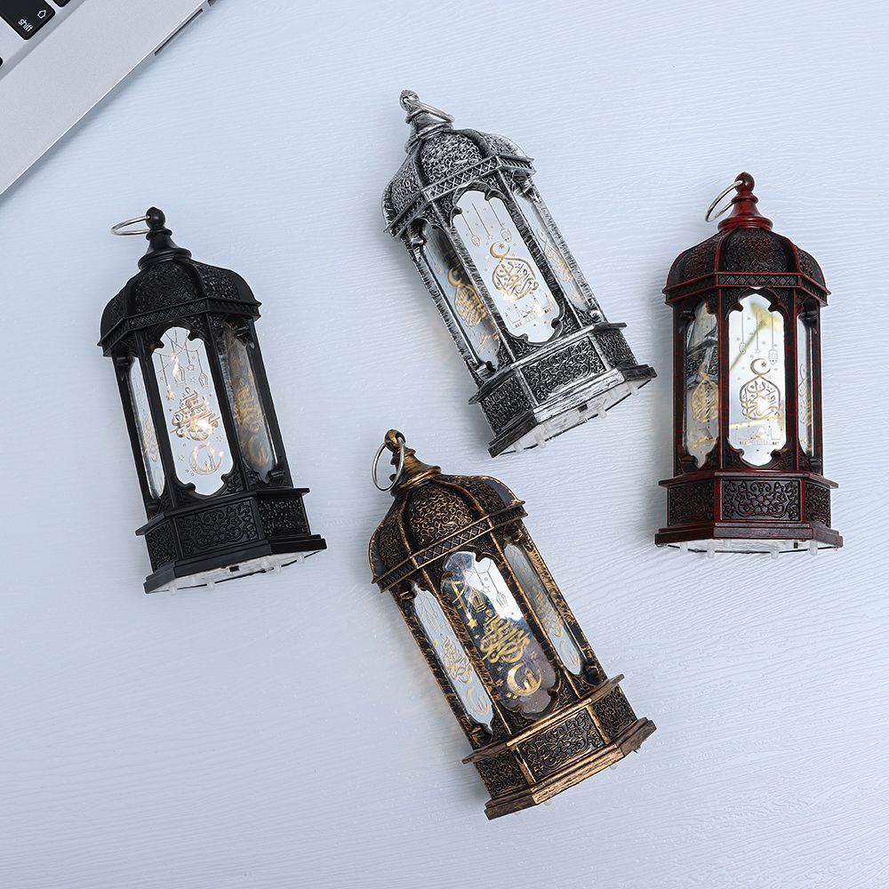 Đèn treo trang trí phong cách ramadan Hồi giáo nhiều màu sắc