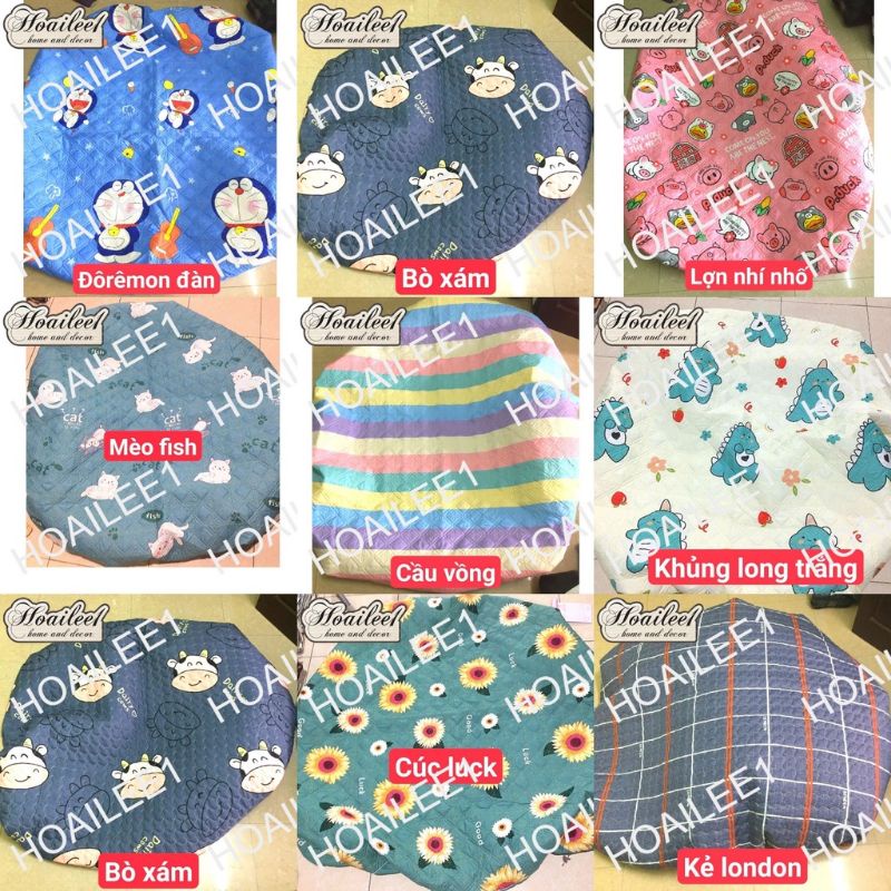Sỉ ga trải giường poly cotton trần bông bo chun nhiều mẫu cho bé, đủ kích cỡ hàng đẹp loại 1