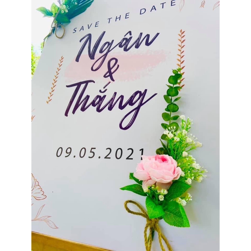 Bảng Welcome đám cưới MS 78-88