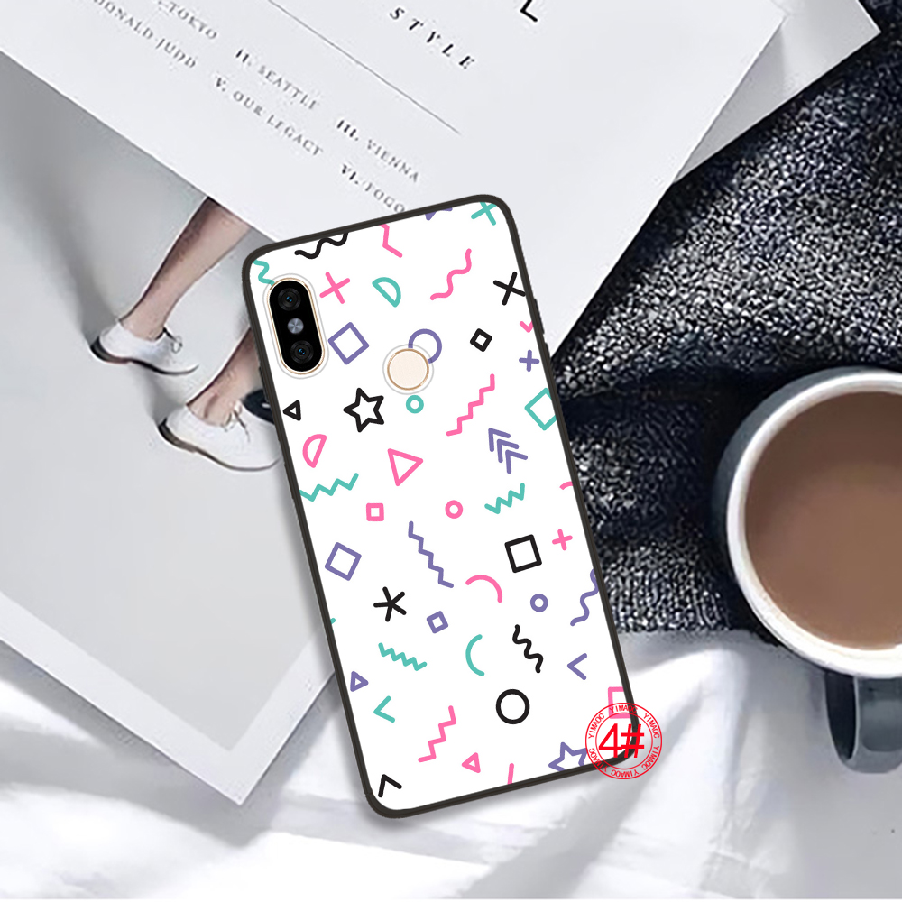 Ốp Điện Thoại Mềm Họa Tiết Dọc Và Ngang 68gby Cho Redmi S2 K20 K30 Pro Poco X2 9 9a 9c 9t