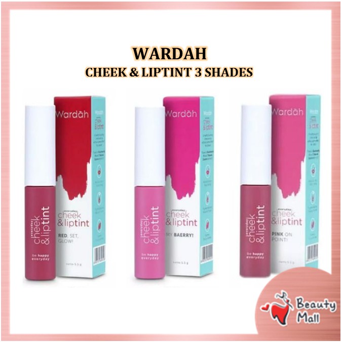 (hàng Mới Về) Má Hồng Dạng Lỏng Wardah Lên Màu Đẹp