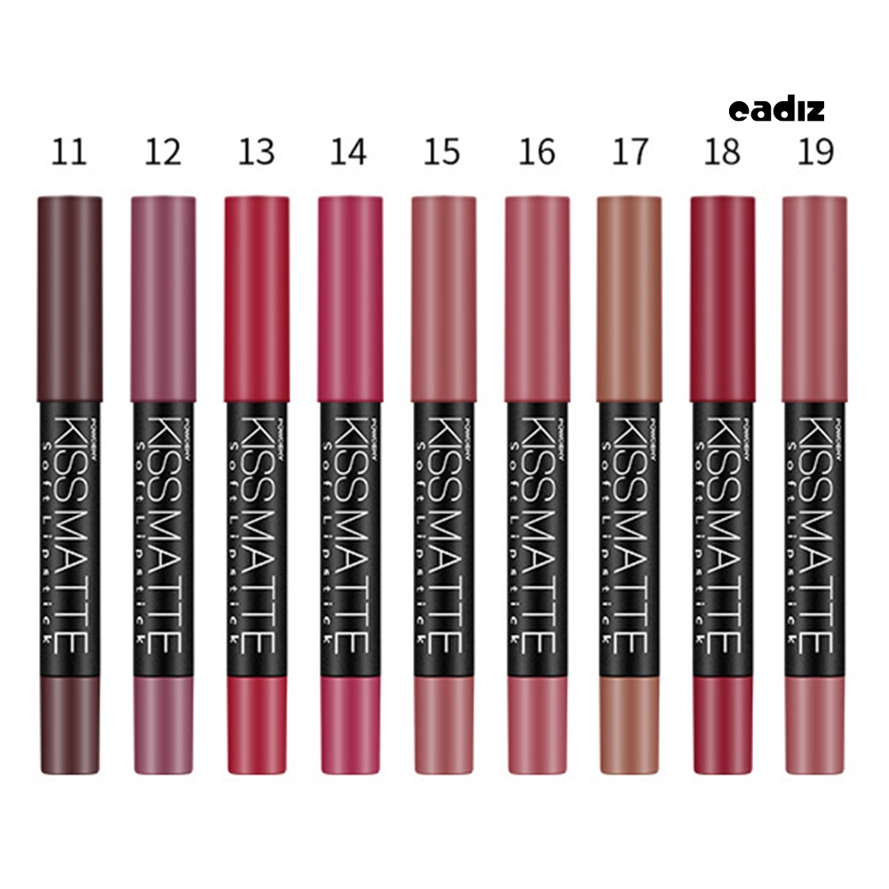 Son Môi DNM Dưỡng Ẩm Chống Thấm Nước Không Dính 19 Màu Tùy Chọn