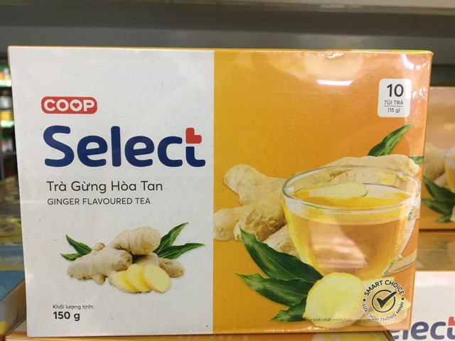 [Mã GROXUAN1 giảm 8% đơn 150K] Trà Gừng Hòa Tan Coop 10 Gói X 15G | BigBuy360 - bigbuy360.vn