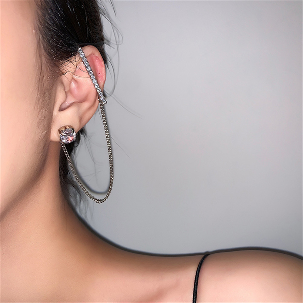 Hoa Tai Dáng Dài Thiết Kế Độc Đáo Phong Cách Hàn Quốc