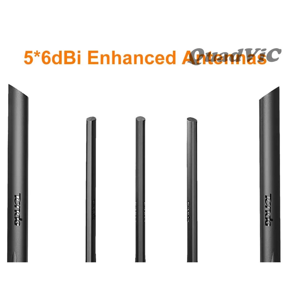 Router và Repeater đa năng Bộ Phát Wifi AC7 Tenda 1200 Mbs Dual Band 2.4Ghz và 5 Ghz 5 Râu Xuyên Tường + Dây Nguồn N168 | BigBuy360 - bigbuy360.vn