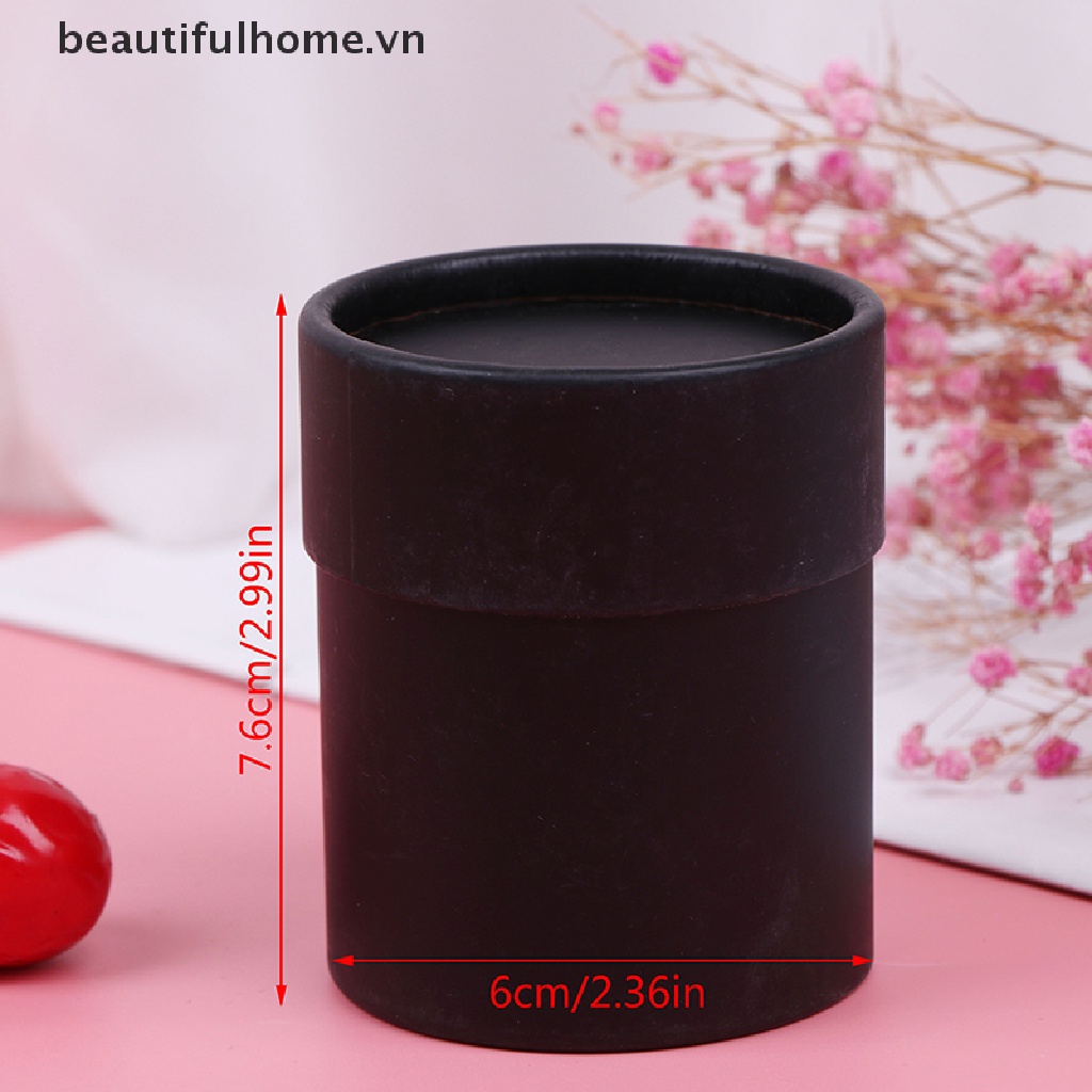 Hộp Đựng Hoa Giấy Hình Tròn Có Nắp Đậy Tiện Dụng