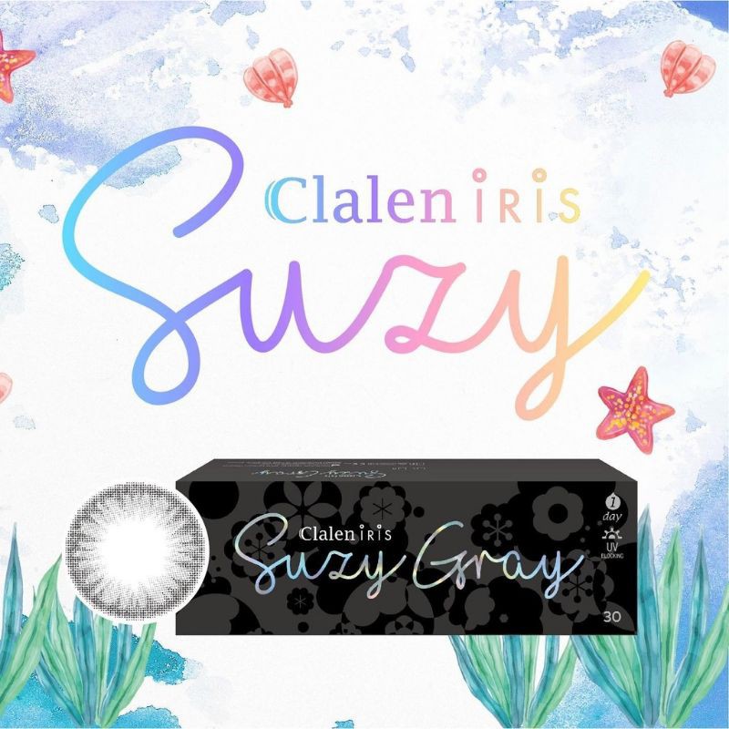 [3 TẶNG 1] KÍNH ÁP TRÒNG 1 NGÀY MÀU SUZY GRAY - LENS 1 NGÀY