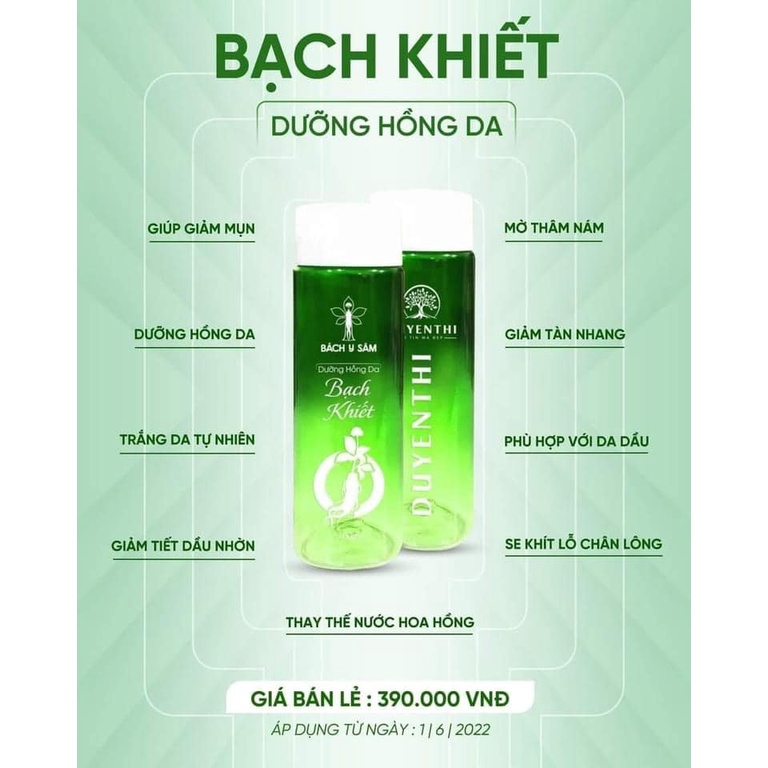 Dưỡng Hồng Da Bạch Khiết Bách Y Sâm 6 Trong 1