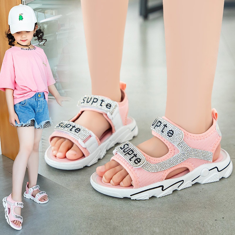 Sandal đi học bé gái - Mẫu mới BC95