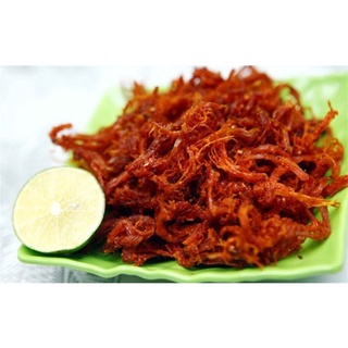 [Đồ Ăn Vặt] Khô Bò Sợi Dài Lá Chanh - Mềm Thơm Đâm Vị