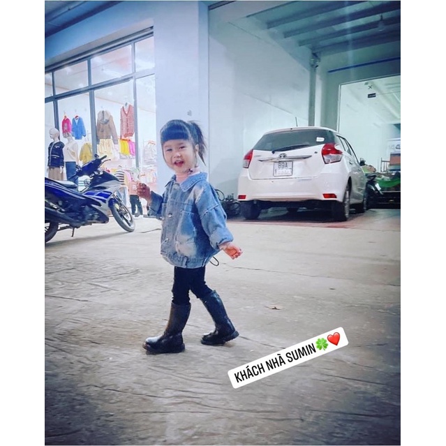 Bốt đùi sành điệu cho bé