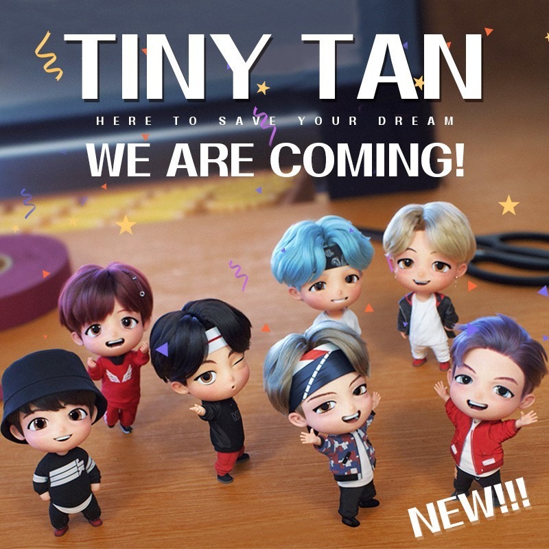 Set 7 Mô Hình Đồ Chơi Các Thành Viên Nhóm Nhạc BTS