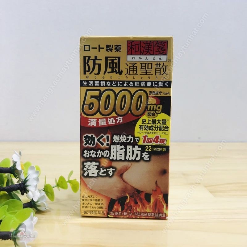 [Hàng_Nhật] Viên uống bụng béo mỡ giảm cân Rohto Nhật bản 30 ngày 360 viên (PSB-MART) [Hàng_Au]