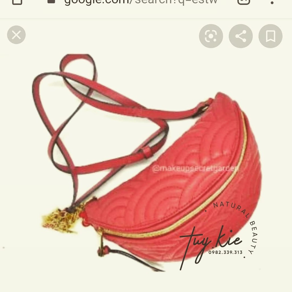 Túi Bao Tử  Estee Lauder Crossbodybag Gift 2020 Nền Đỏ