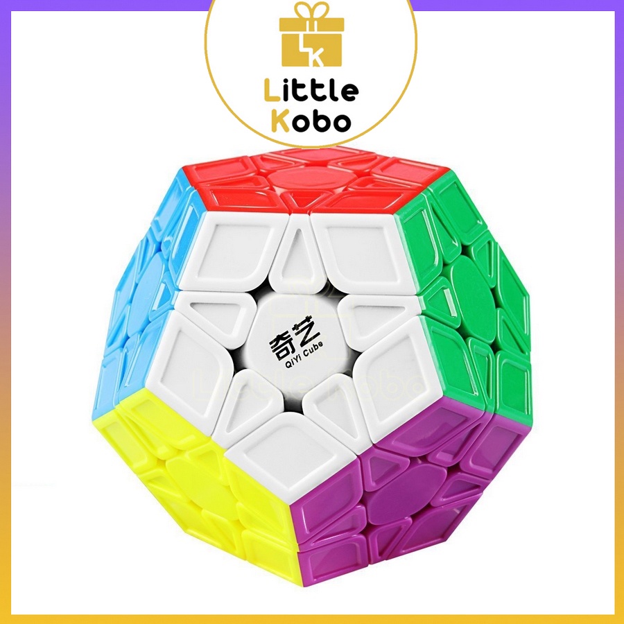 Rubik Megaminx QiYi QiHeng S Stickerless Rubic 12 Mặt Đồ Chơi Trẻ Em