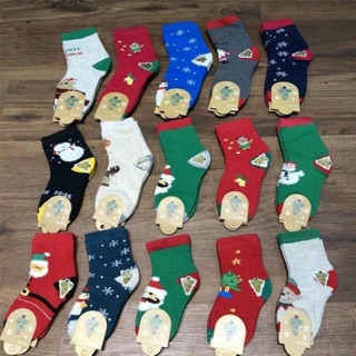 Tất noel cho bé set 10 đôi